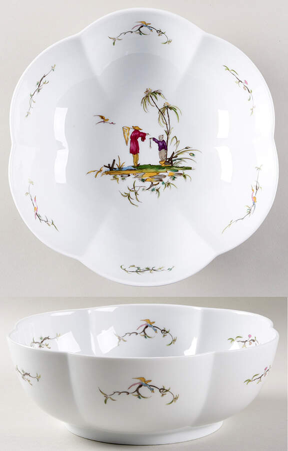 Si Kiang 9" Melon Bowl by Raynaud-1