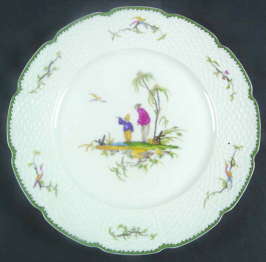 Si Kiang Large Dinner Plate by Raynaud-1
