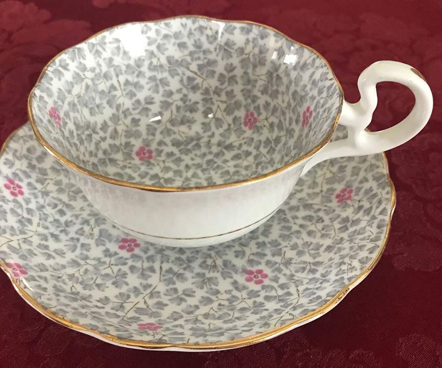 8325 Footed Cup & Saucer Set by Samuel Radford-1