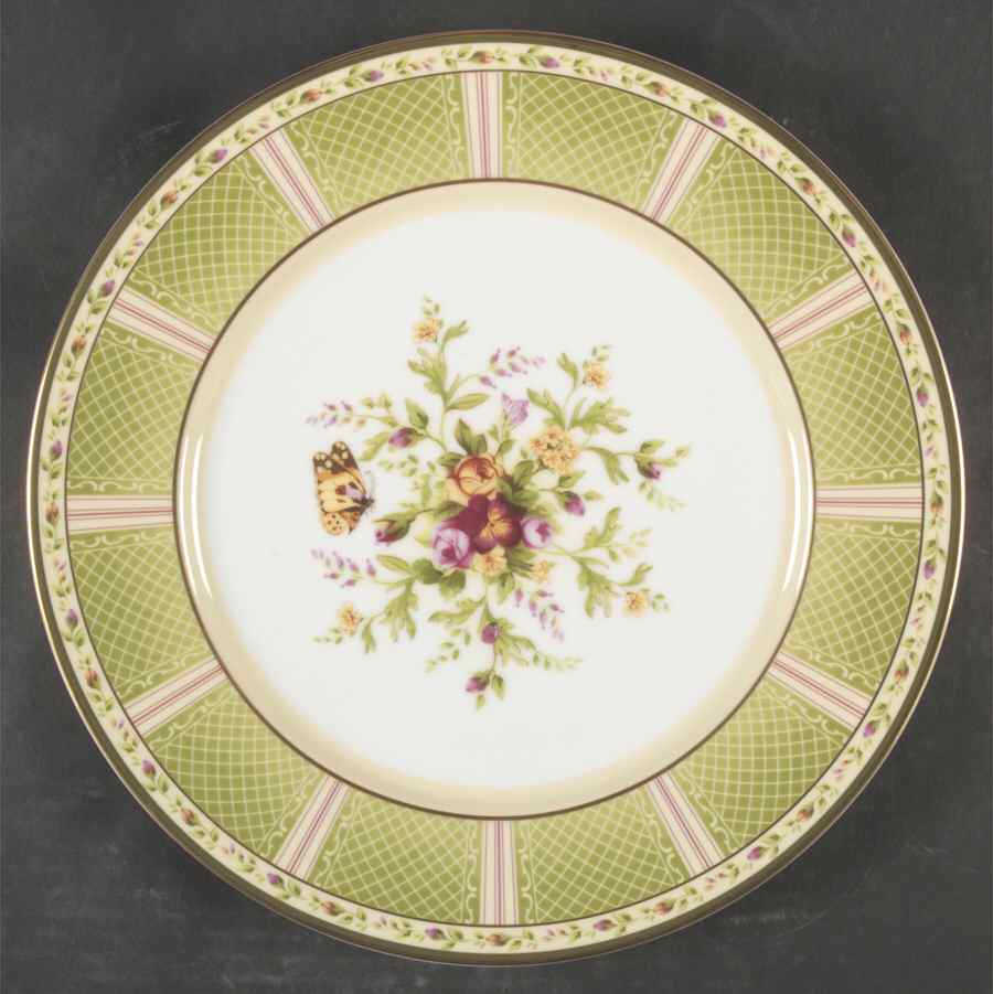 Seasons of Colour Spring Trellis 12" Chop Plate (Round Platter) by Royal Albert-1