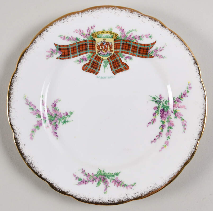 Tartan Series Bread & Butter Plate by Royal Stafford-1