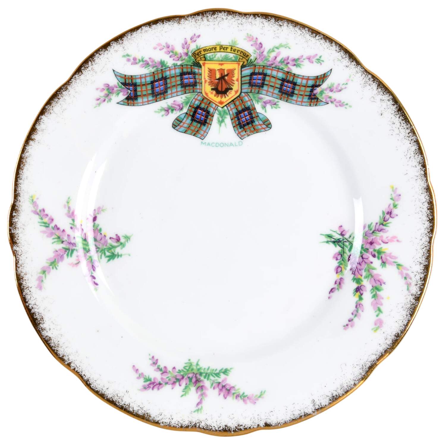 Tartan Series Bread & Butter Plate by Royal Stafford-1