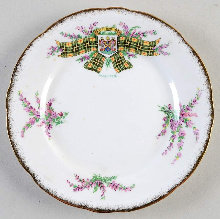 Tartan Series Bread & Butter Plate by Royal Stafford-1