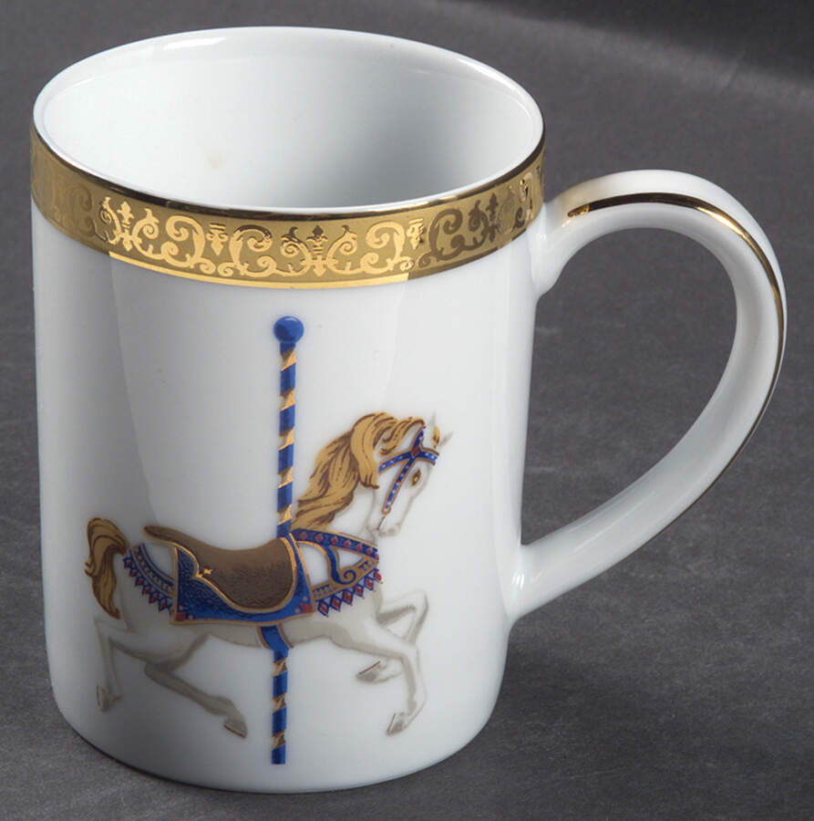 Gold Buffet (Carousel) Mug by Royal Gallery-1