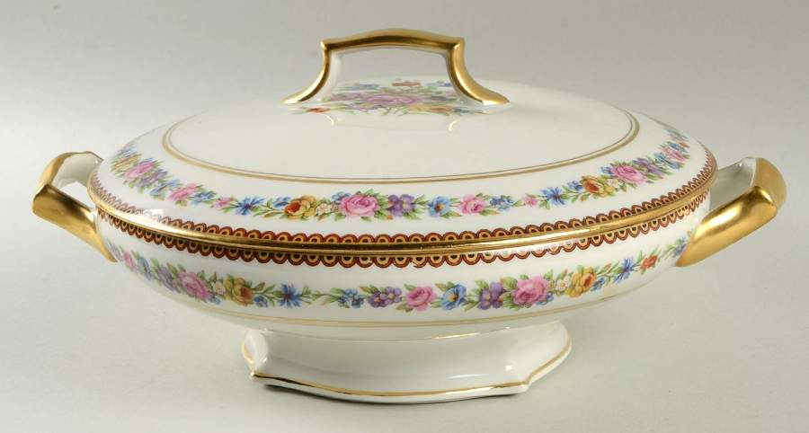 RYD33 Round Covered Vegetable by Raynaud-1