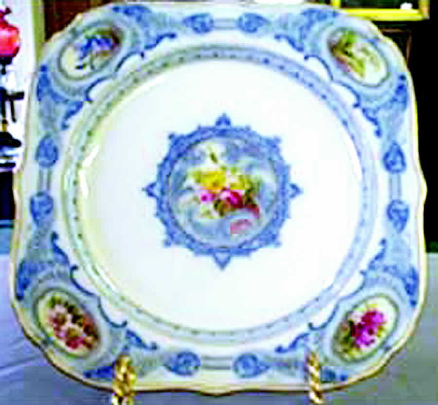 W9419sd Square Salad Plate by Royal Worcester-1