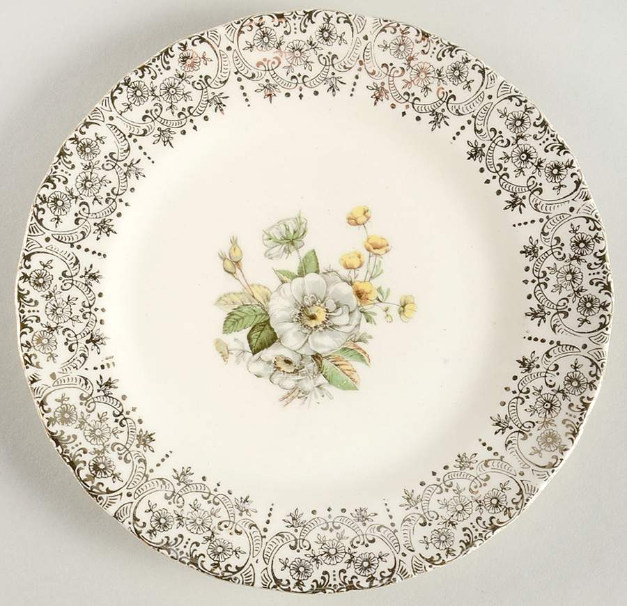 Brater's Bread & Butter Plate by Royal Monarch-1