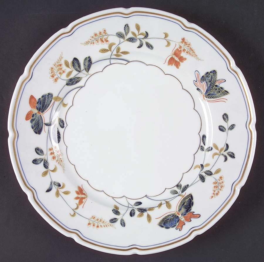 Papillons Dinner Plate by Raynaud-1