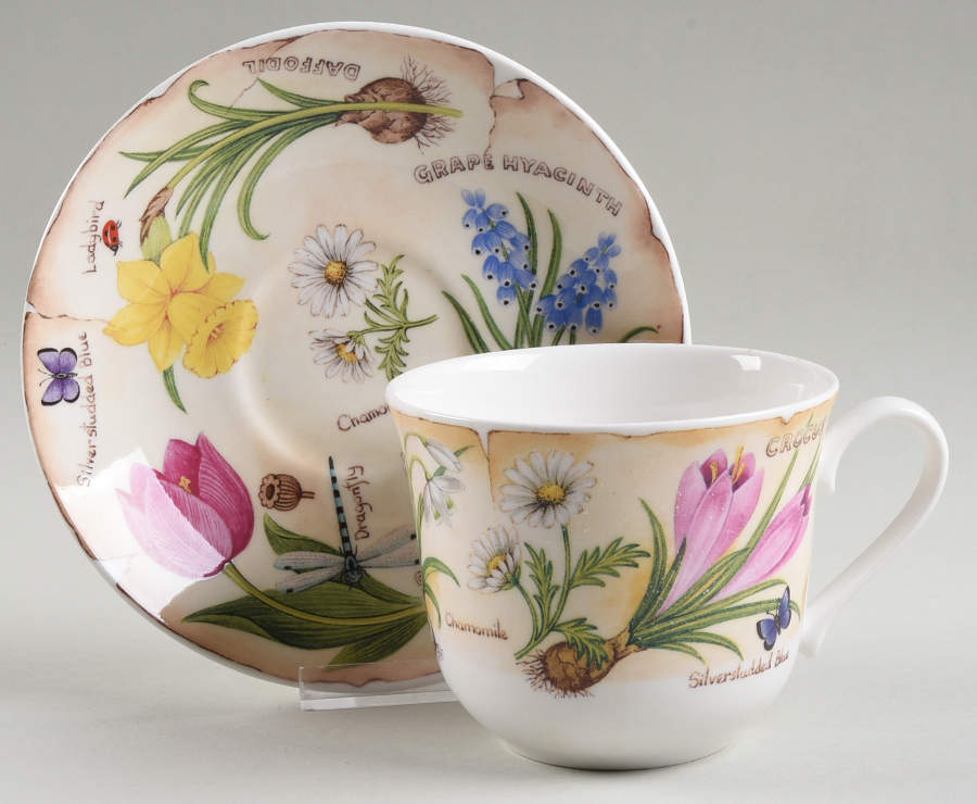Flora Botanica Breakfast Cup & Saucer Set by Roy Kirkham-1