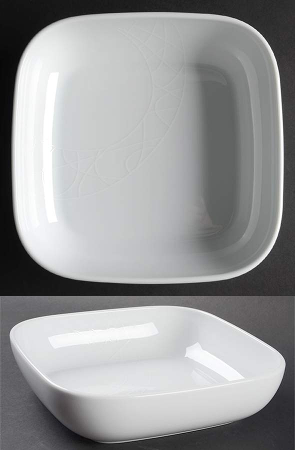Jamie Oliver 8" Square Serving Bowl by Royal Worcester-1
