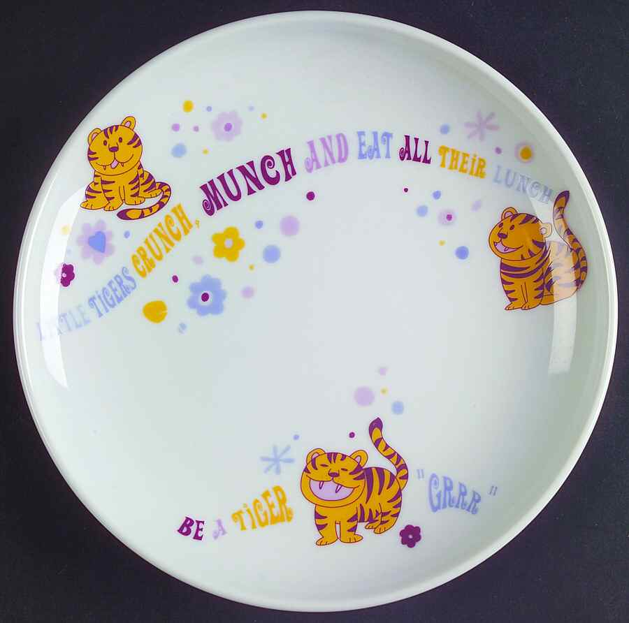 Cheeky Chops Child's Plate by Royal Worcester-1