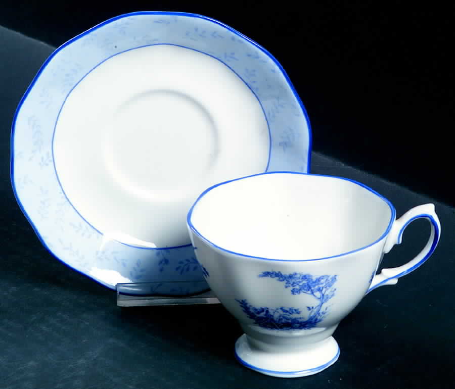 Bluebell Wood Footed Cup & Saucer Set by Royal Albert-1