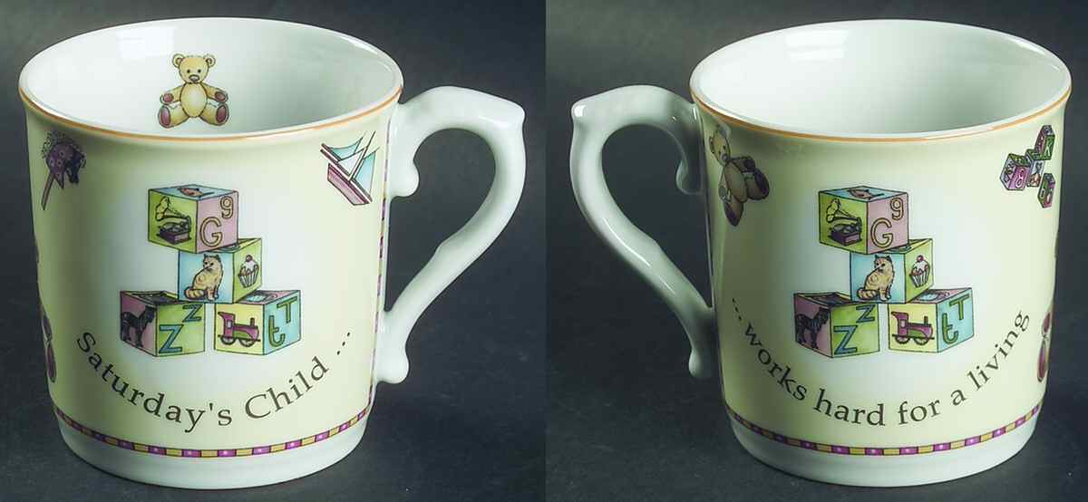 Days of The Week Mug by Royal Worcester-1