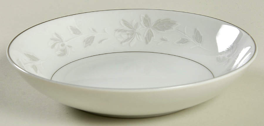 White Dawn Fruit/Dessert (Sauce) Bowl by Royal Sovereign-1
