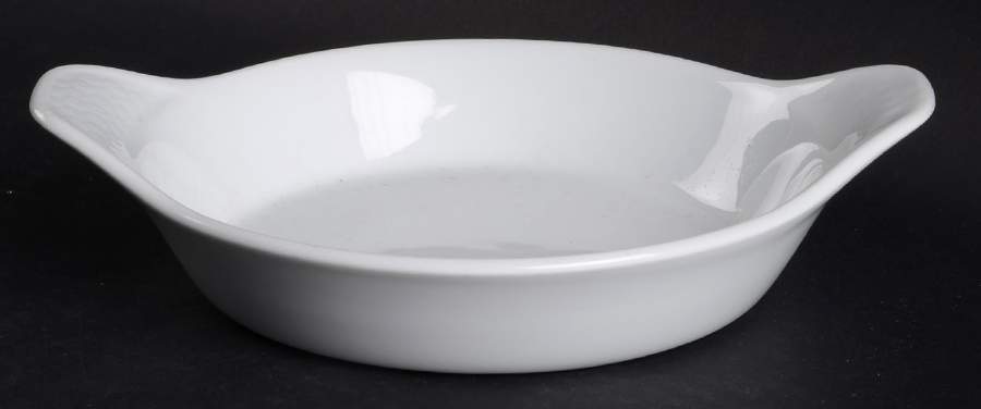 Gourmet (Smooth) 8" Eared Round Egg Dish by Royal Worcester-1