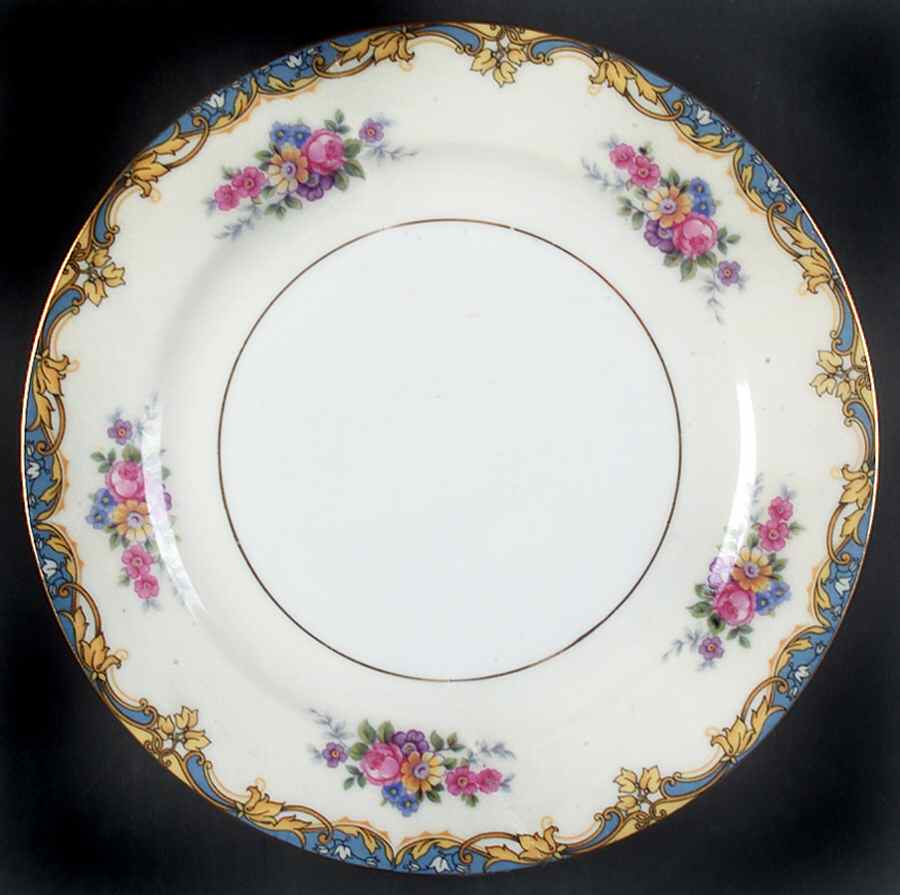 RMZ4 Salad Plate by RM Czechoslovakia-1