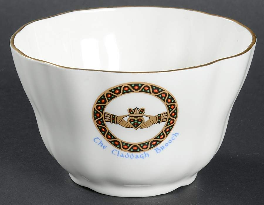 Claddagh Brooch Open Sugar Bowl by Royal Tara-1