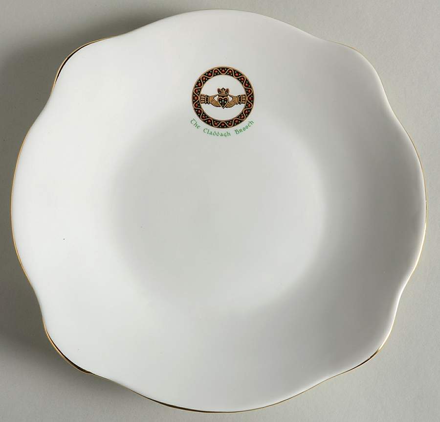 Claddagh Brooch Square Cake Plate by Royal Tara-1