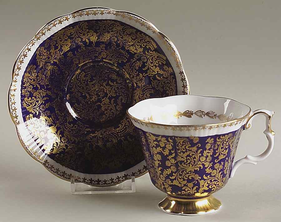 Buckingham Series Footed Cup & Saucer Set by Royal Albert-1
