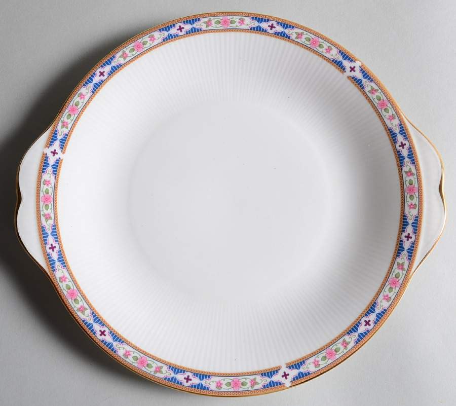 Hyde Park Handled Cake Plate by Royal Albert-1