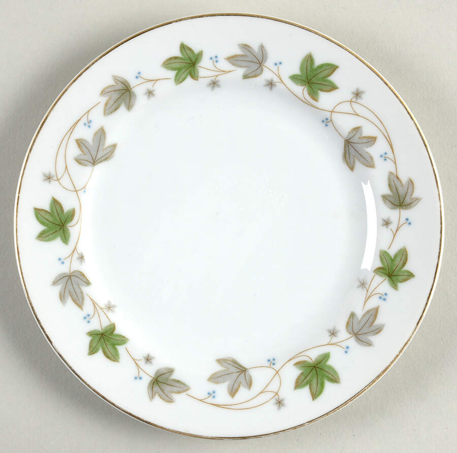 Ivy Lane Bread & Butter Plate by Rose (Japan)-1
