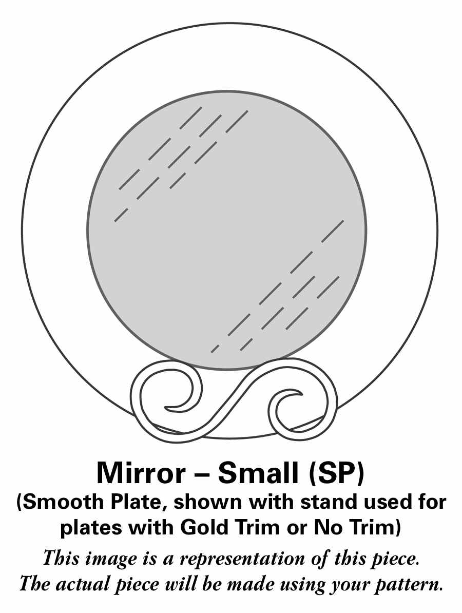 Ventura Teal Mirror-Small (SP) HC by Franciscan-1