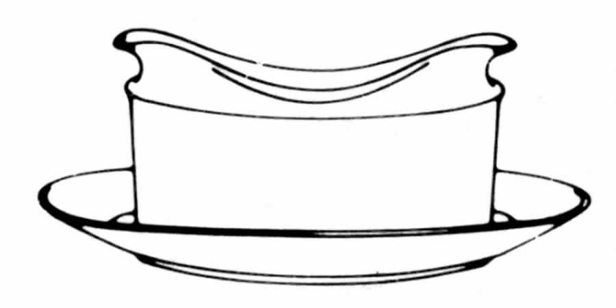 Lost Horizon Gravy Boat with Attached Underplate by Noritake-1