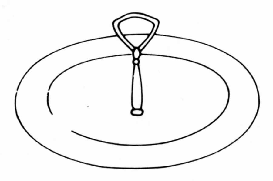Antibes Round Serving Plate with Handle (DP) by Noritake-1