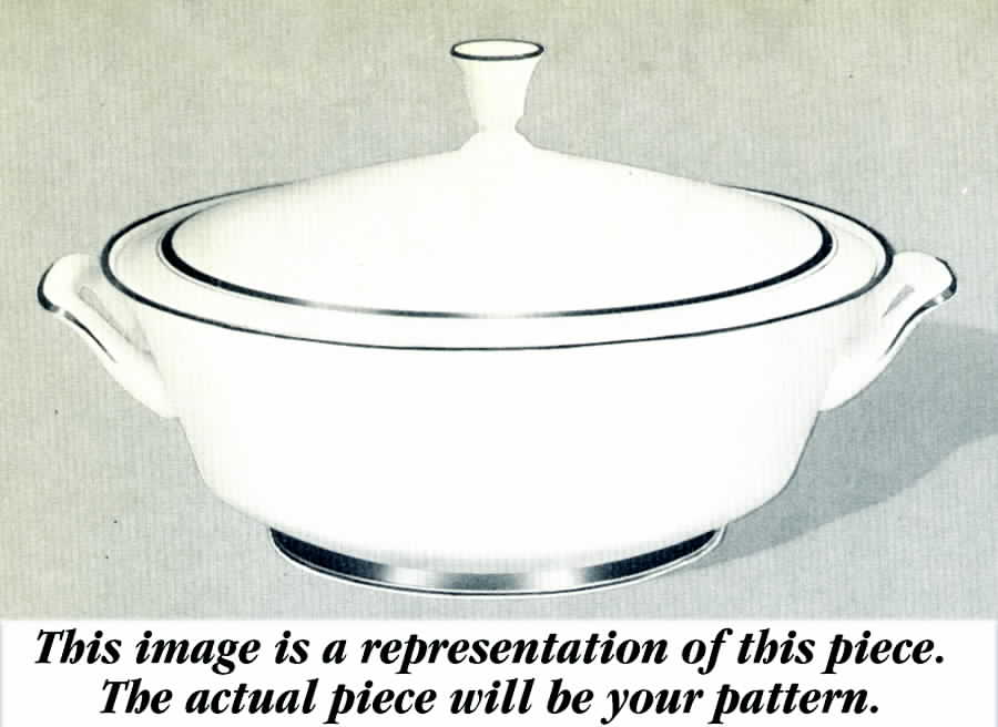 Ellsworth Round Covered Vegetable by Oxford (Div of Lenox)-1