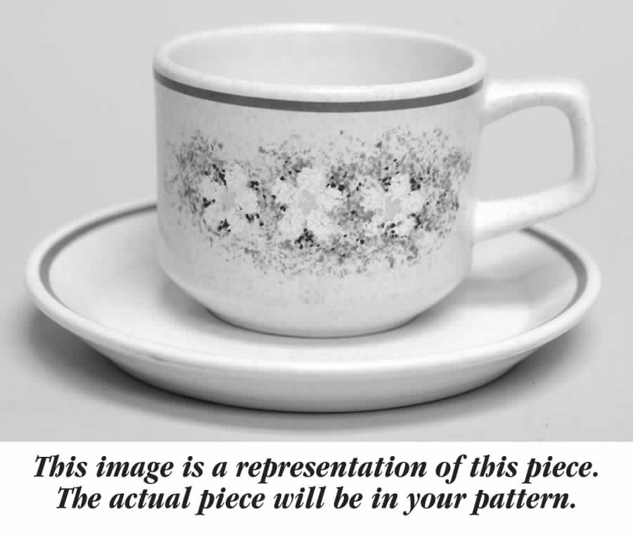 Sandpiper Flat Cup & Saucer Set by Lenox-1