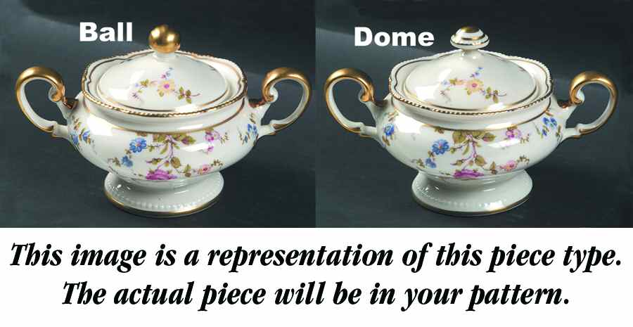 C14 Sugar Bowl & Lid by Castleton (USA)-1