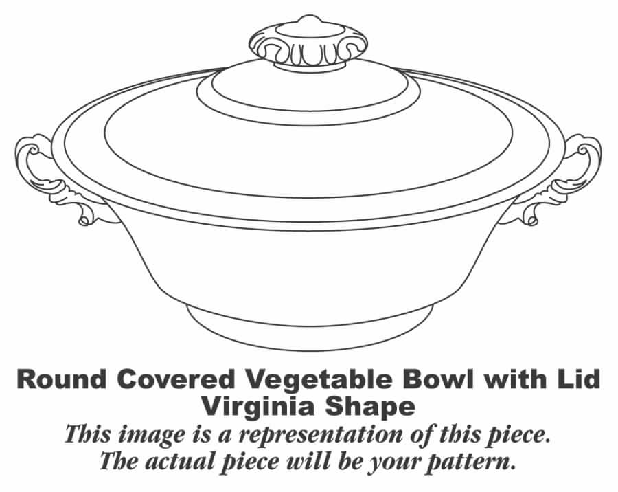 Royal Court Round Covered Vegetable by Syracuse-1