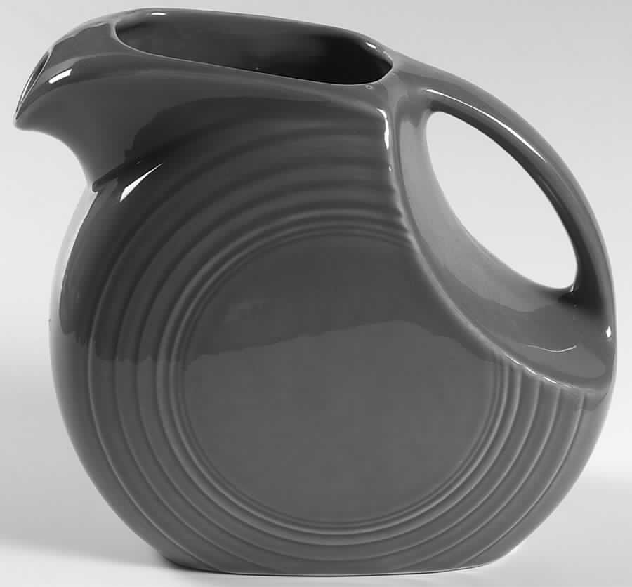 Fiesta Peppermint Red, Green and White 64 Oz Pitcher by Homer Laughlin -1