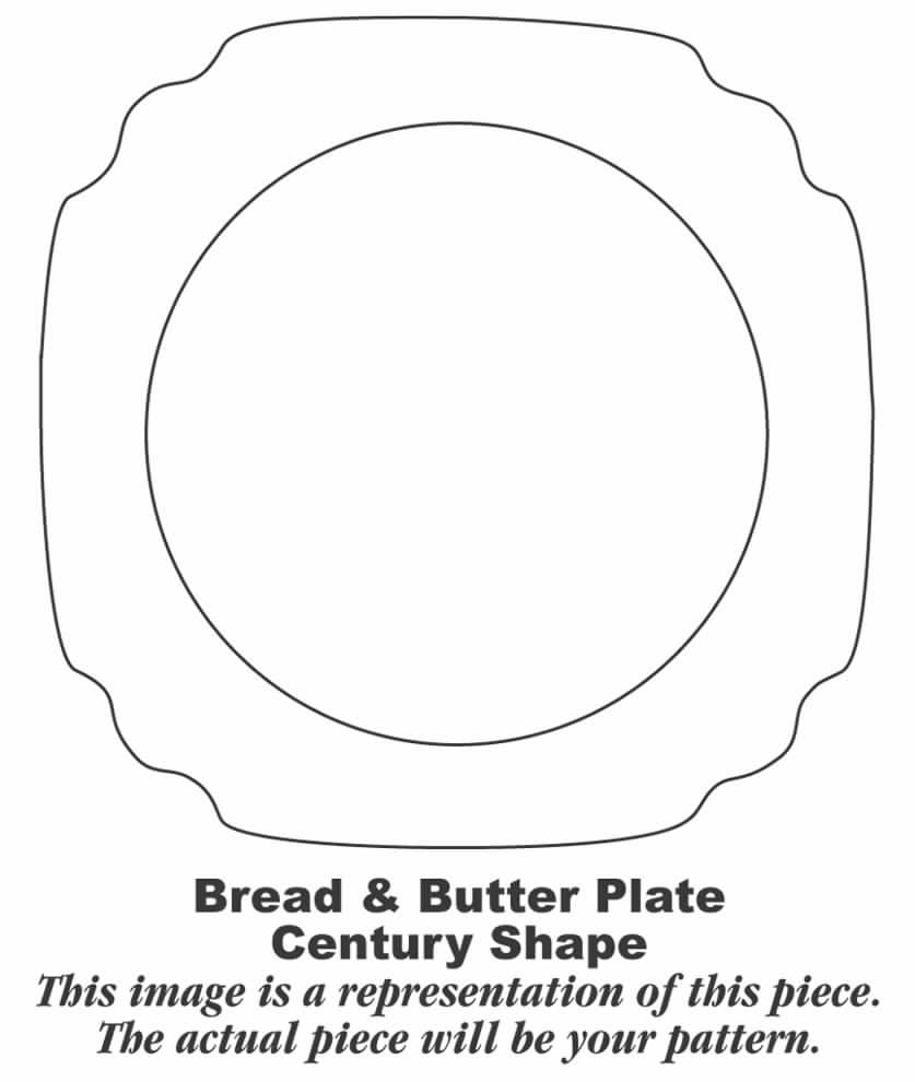 HLC973 Bread & Butter Plate by Homer Laughlin -1