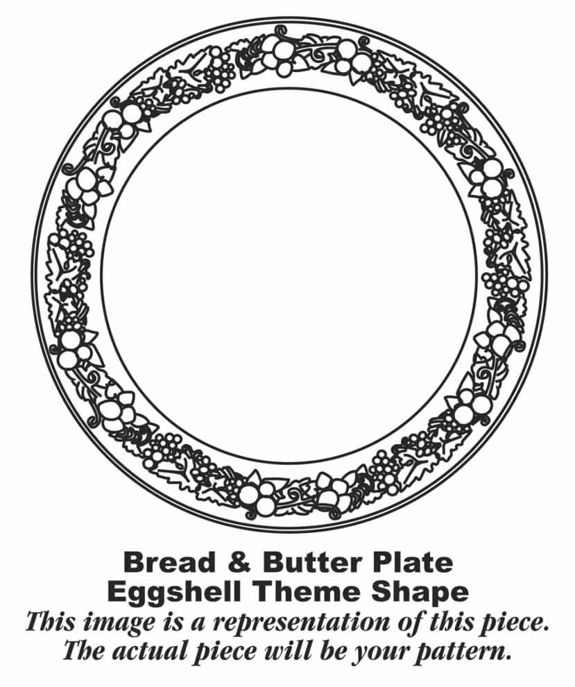 R6108 Bread & Butter Plate by Homer Laughlin -1