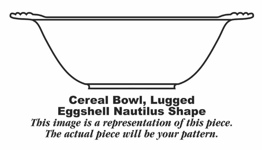N1405 Lugged Cereal Bowl by Homer Laughlin -1