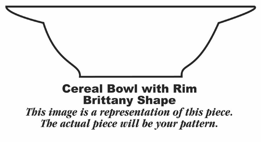 HLC1117 Rim Cereal Bowl by Homer Laughlin -1