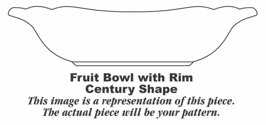 HLC895 Rim Fruit/Dessert (Sauce) Bowl by Homer Laughlin -1
