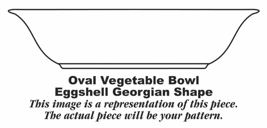 HLC516 9" Oval Vegetable Bowl by Homer Laughlin -1