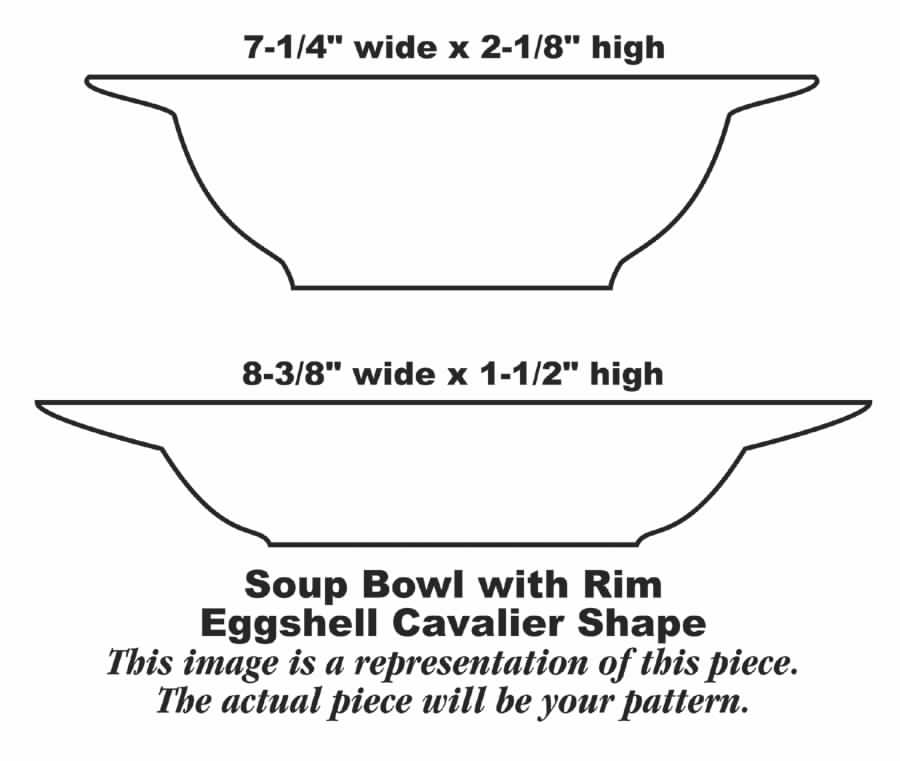 CPS2 Rim Soup Bowl by Homer Laughlin -1