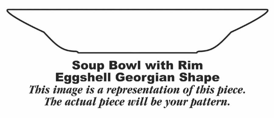 HLC376 Rim Soup Bowl by Homer Laughlin -1
