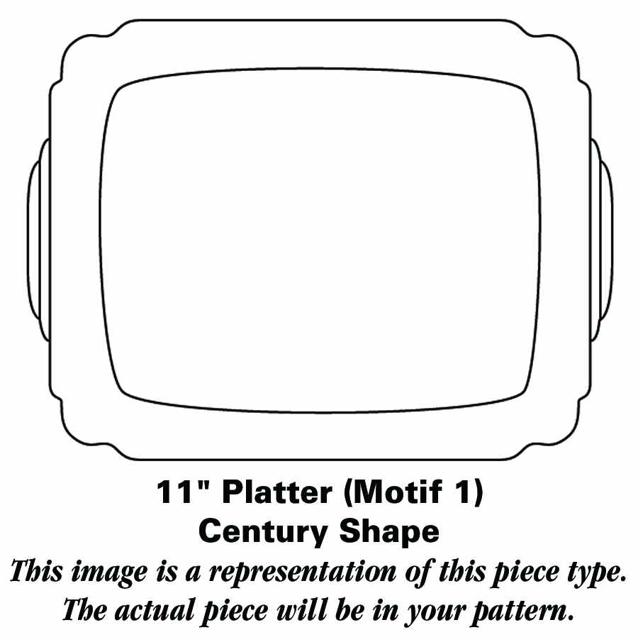HLC2124 11" Oval Serving Platter by Homer Laughlin -1