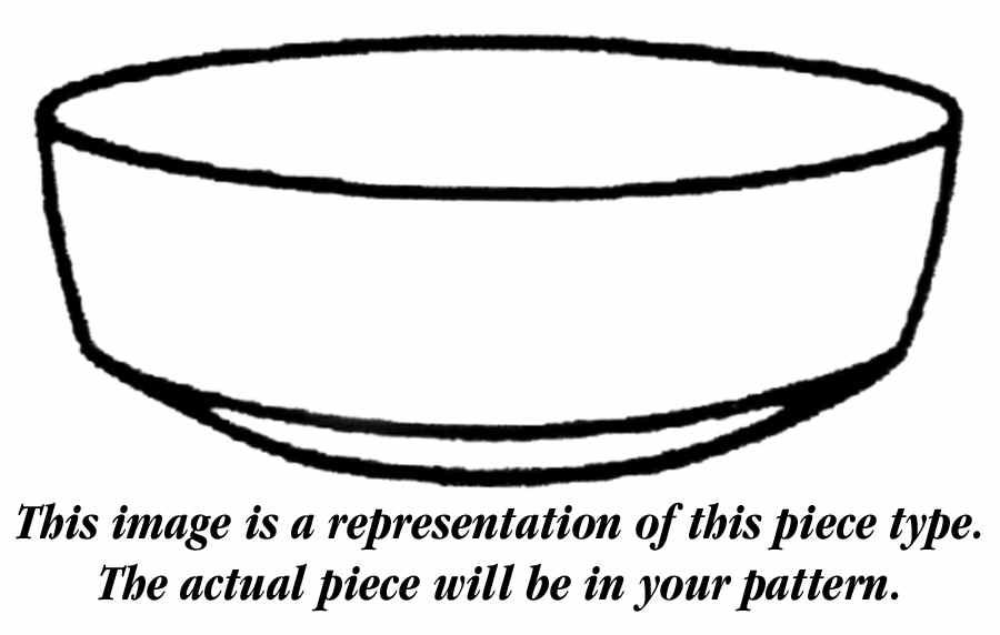 Medallion Blue 10" Large Salad Serving Bowl by Franciscan-1
