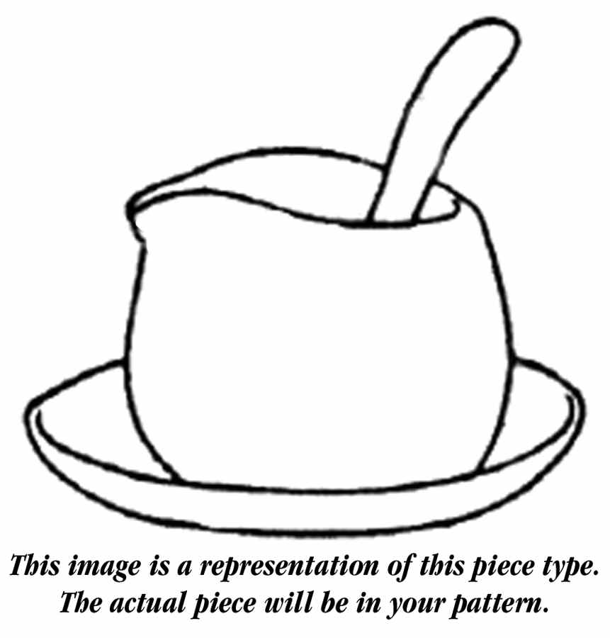 Eclipse White Gravy Boat with Attached Underplate by Franciscan-1