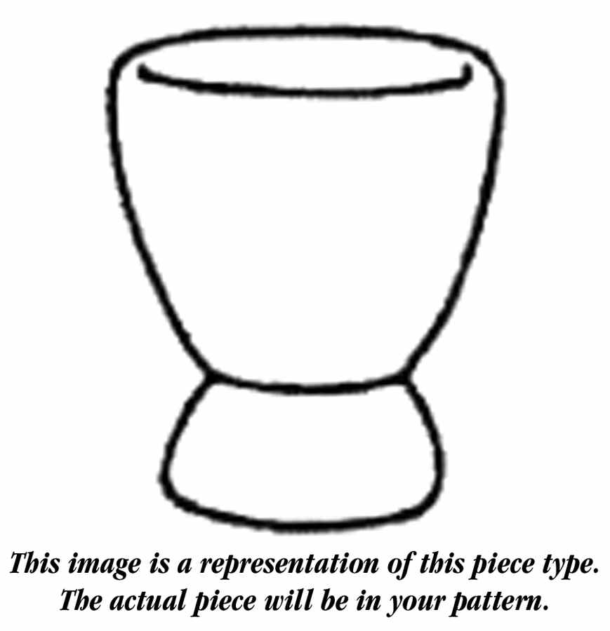 Oasis Single Egg Cup by Franciscan-1