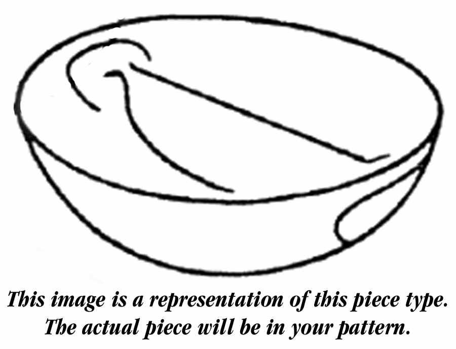 Pomegranate Round Divided Vegetable Bowl by Franciscan-1