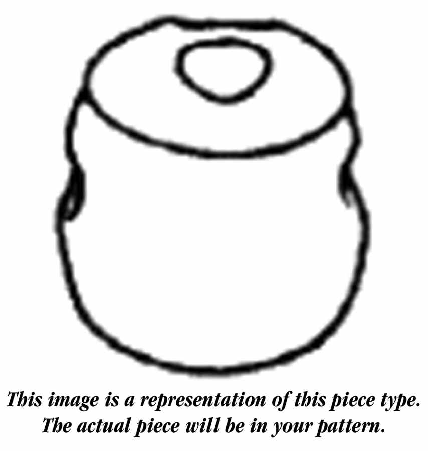 Eclipse White Mustard Jar & Lid by Franciscan-1