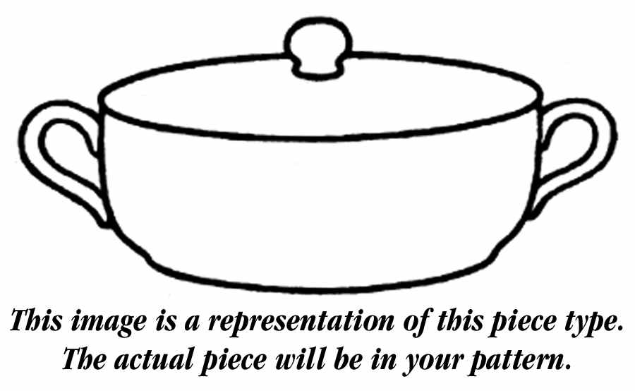 Blueberry 2 Qt Round Covered Casserole by Franciscan-1