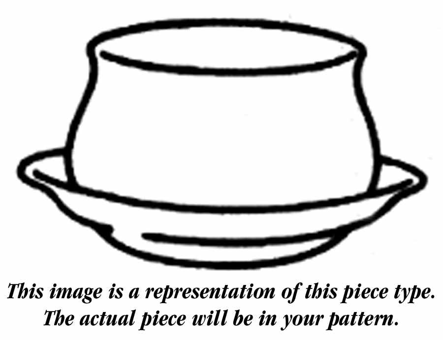 Hacienda Gold (England) Gravy Boat with Attached Underplate by Franciscan-1