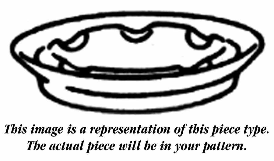 Fruit (Large Fruit) Small Ashtray by Franciscan-1